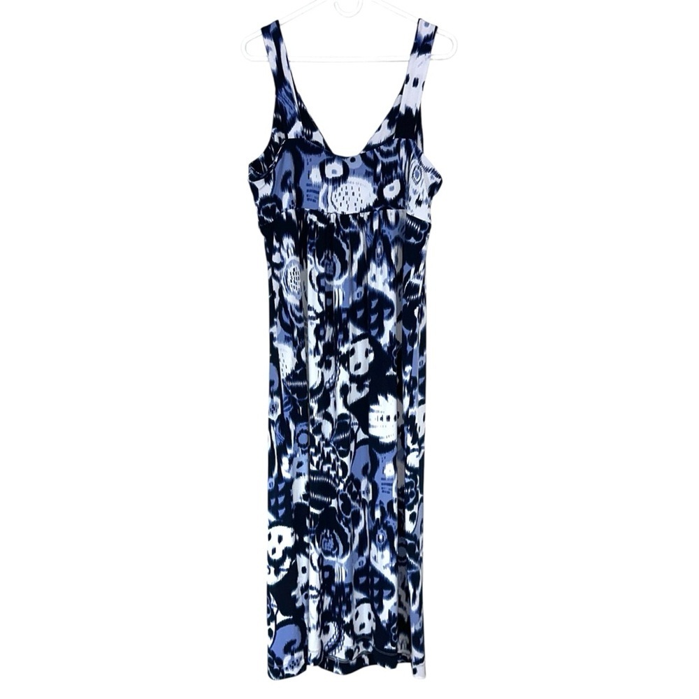 Ruby Rd Abstract Floral Print Maxi Dress - Picture 3 of 7